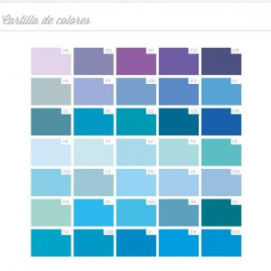 Cartilla de colores