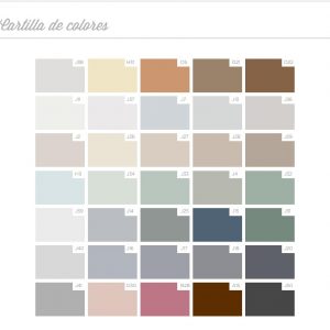 Cartilla de colores