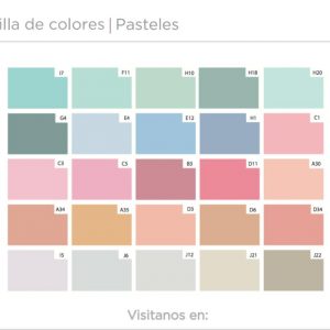 Cartilla de colores l Pasteles
