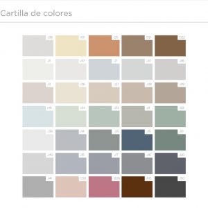 Cartilla de colores