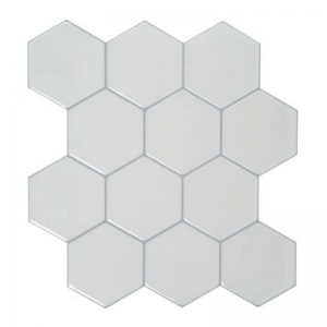 Ceramico Hexagonal Blanco